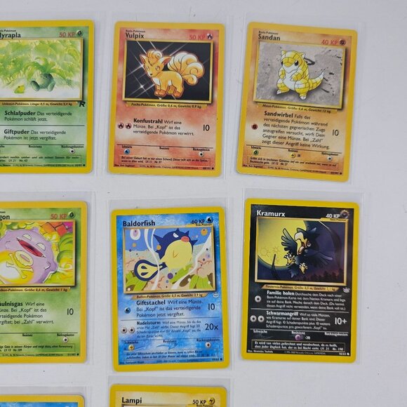 Vintage Germany Pokémon Trading Cards Lot Assorted - Picture 3 of 8